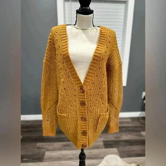 New Buckle Daytrip Women’s Size XS Cardigan Sweater Open Southwest Oversized - Picture 3 of 11